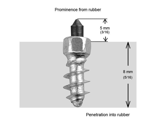 7/16"-11MM STD SCREW STUDS QTY 100 | ST-11100R