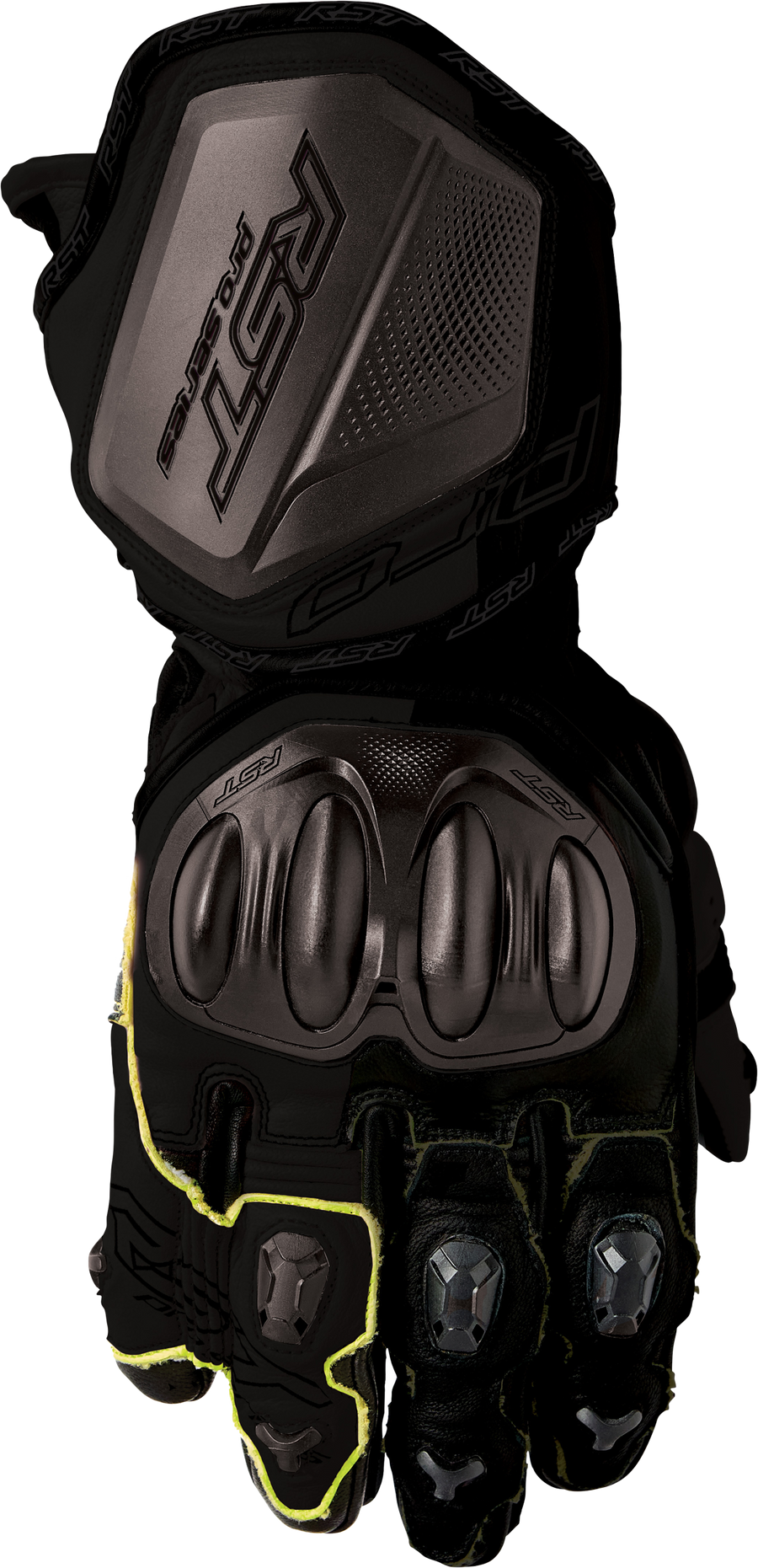 PRO SERIES GP D3O GLOVES BLACK LEATHER