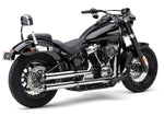 3" NH SERIES SLIP-ONS CHROME SOFTAIL 18-24