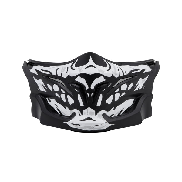 COVERT FACE MASK SKULL BLACK/WHITE | 52-546-18