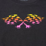 WMN SUN STRUCK SS TEE BLK