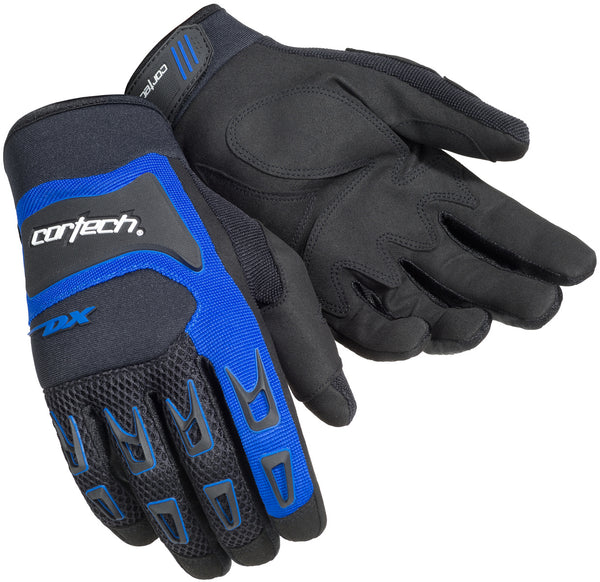 DX 3 GLOVE BLK/BLU 3-4