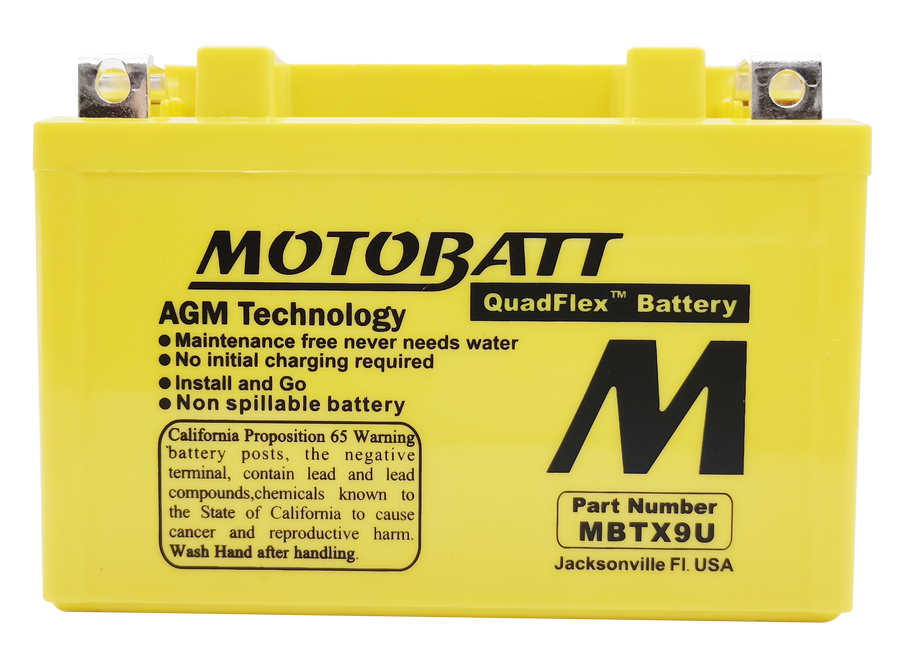 BATTERY MBTX9U SEALED FACTORY ACTIVATED | MBTX9U