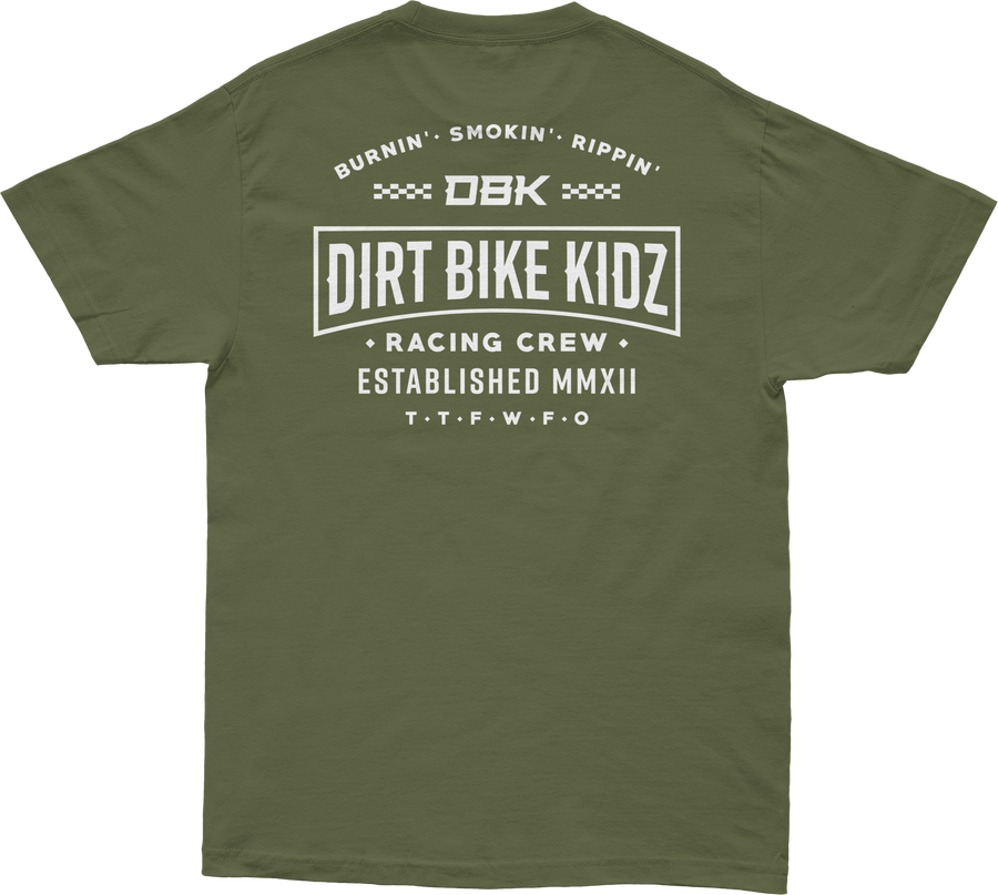 SPEED & STYLE TEE MILITARY GREEN
