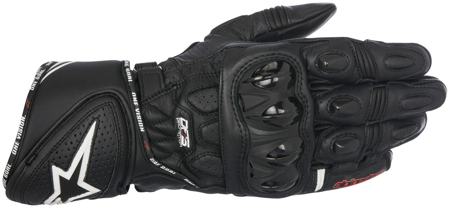 GP PLUS R V2 GLOVE BK