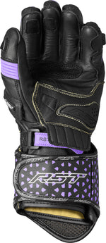 WOMENS TRACTECH EVO 4 CE GLOVE BLACK/FUSHIA/GREY LEATHER SM
