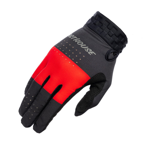 HELIX MONACO GLOVE RED/BK