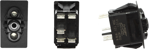 DASH SWITCH BODY SINGLE ACC BLUE/BLUE