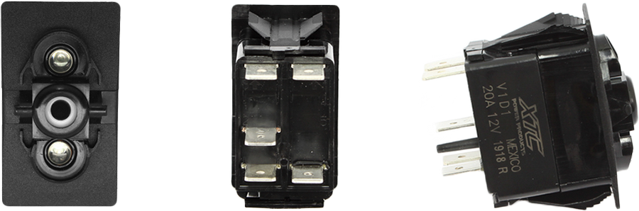 DASH SWITCH BODY SINGLE ACC BLUE/BLUE