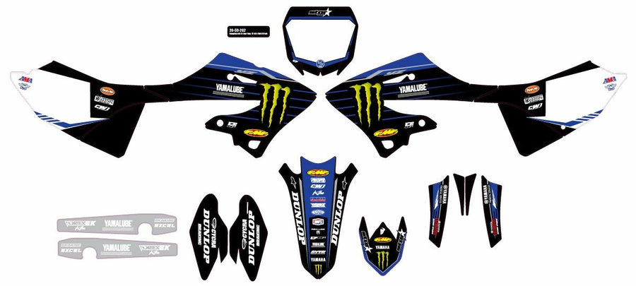 COMPLETE KIT 22 STAR YAM WHITE BG | 20-50-262