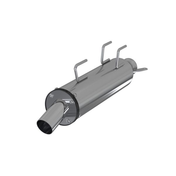 SINGLE SLIP-ON SYSTEM W/ 4" PERFORMANCE MUFFLER CHROME | AT-9527PT
