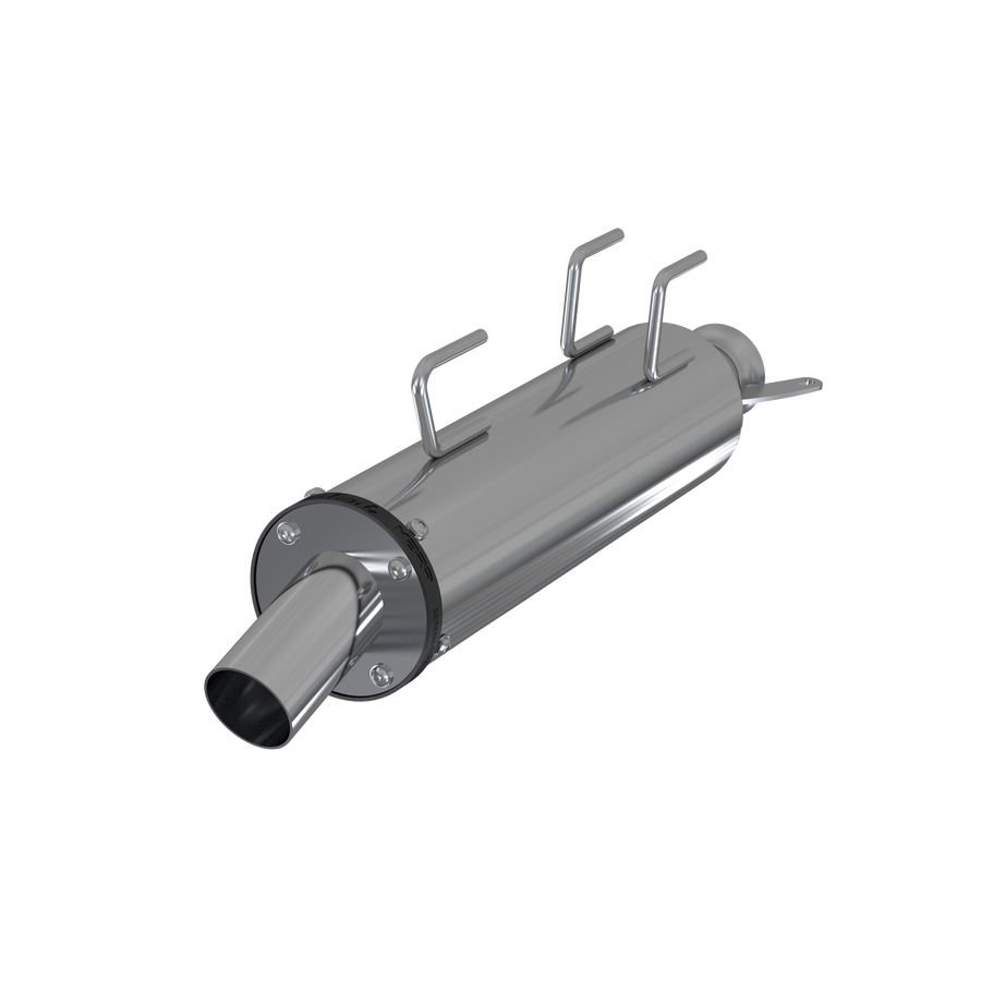 SINGLE SLIP-ON SYSTEM W/ 4" PERFORMANCE MUFFLER CHROME | AT-9527PT