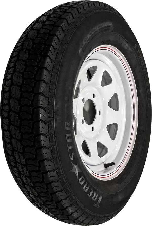 TRAILER TIRE AND WHEEL ASSEMBLY WHITE | TA2055012-71BF78C
