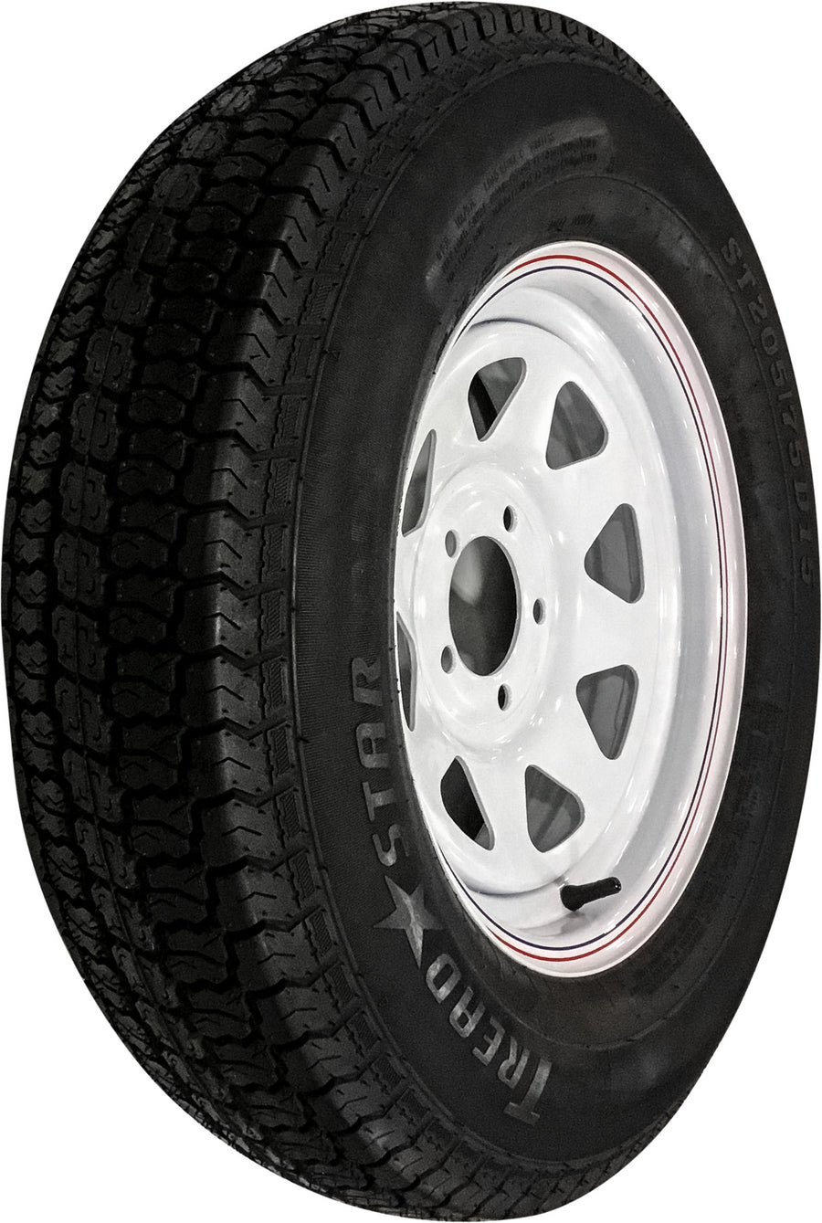 TRAILER TIRE AND WHEEL ASSEMBLY WHITE | TA2055012-71BF78C