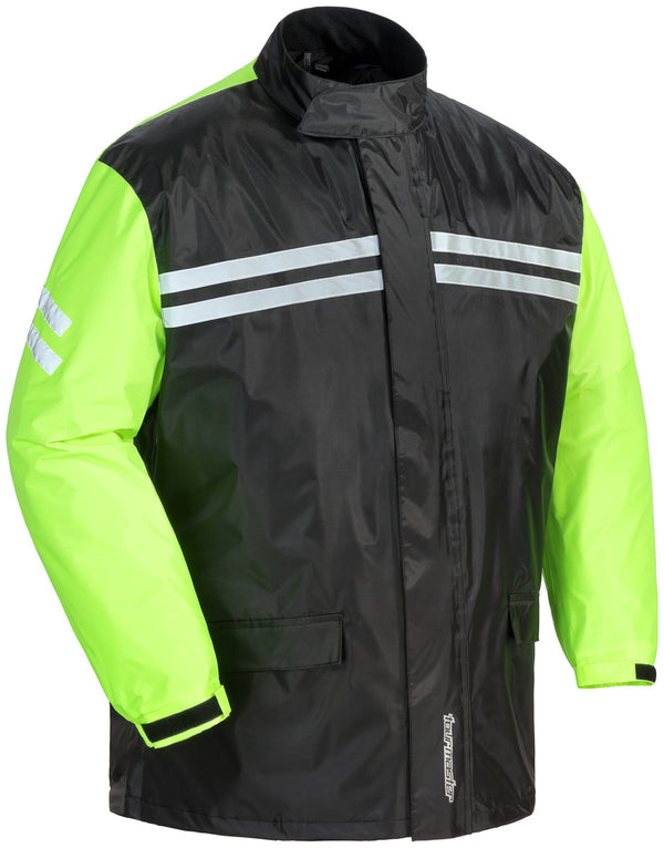 SHIELD 2PC.RAINSUIT BK/HV