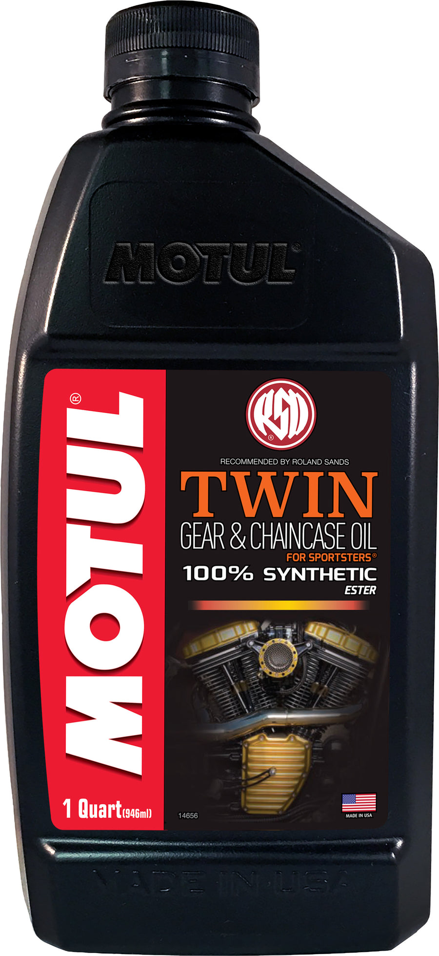 MOTUL TWIN GEAR/CC 100%SYN OIL 1QT  12/CASE