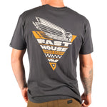 FLYER TEE GRAPHITE BLACK