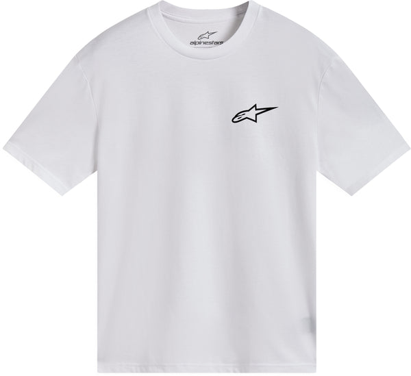 COMBO BACK SS CSF TEE WHITE/BLACK