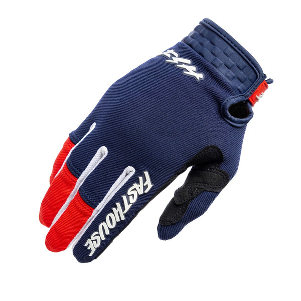 SPEED HUDSON GLOVE BL/RD