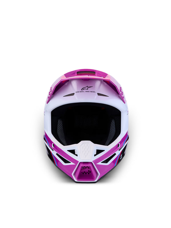 S-M3 FALCON YTH HLMT ECE06/DOT PRPL/WHT/BLK/PINK FL GL YS