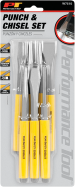 7 PC PUNCH / CHISEL SET | W7510