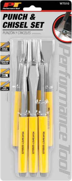 7 PC PUNCH / CHISEL SET | W7510