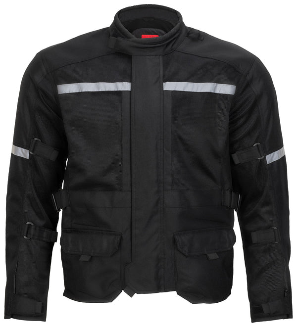GANJO ADV MESH JKT BLACK