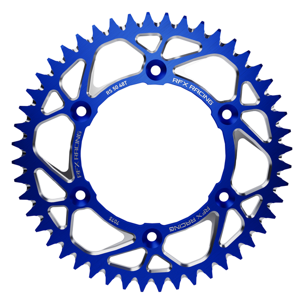 ALUMINUM REAR SPROCKET 51T BLUE YAM | FXRS 31-51 99BU