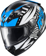 EXO-R430 FULL-FACE HELMET HEAD TRIP LIGHT BLUE 2X