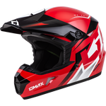 MX-46 COMPOUND HELMET RED/BLACK/WHITE XS