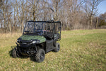POLY FRONT WINDSHIELD FULL FIXED VENTED HON | 2793