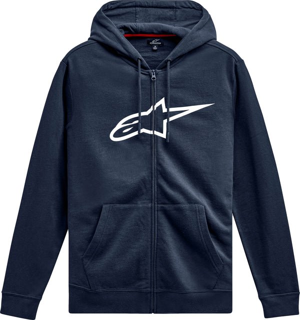 AGELESS ZIP HOODIE V3 NAVY/WHITE XL