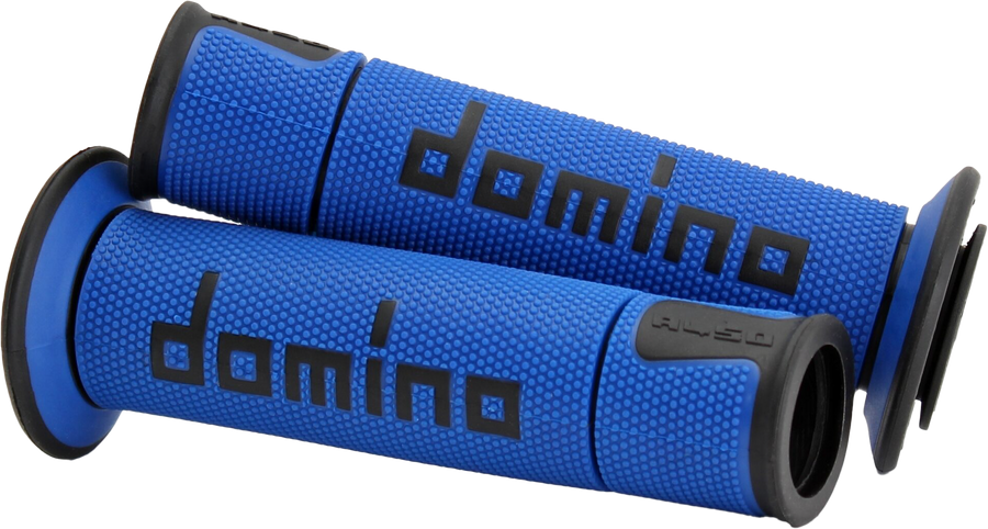 A450 ROAD RACING GRIPS BLUE/BLACK PAIR