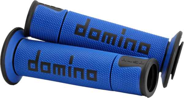 A450 ROAD RACING GRIPS BLUE/BLACK PAIR