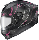EXO-R330 FULL-FACE HELMET BENDR WHITE/PINK LG