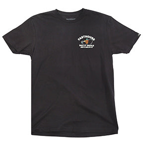 GONE FISHIN SS TEE BLACK