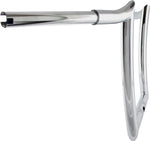 12" OEM MONKEY BARS CHROME `86-13 FLTR, 95-23 FLHR | OEMB125-12 C