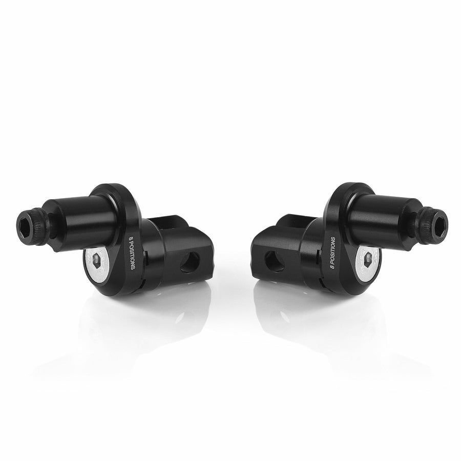 ECCESNTRIC FOOTPEG MOUNT KIT RIDER ADJUST BLACK PR | PE664B