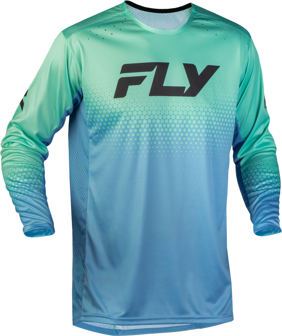 RAYCE SONAR BICYCLE JERSEY TEAL/AQUA