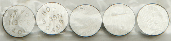VALVE SHIMS 9.48X3.35MM 5/PK