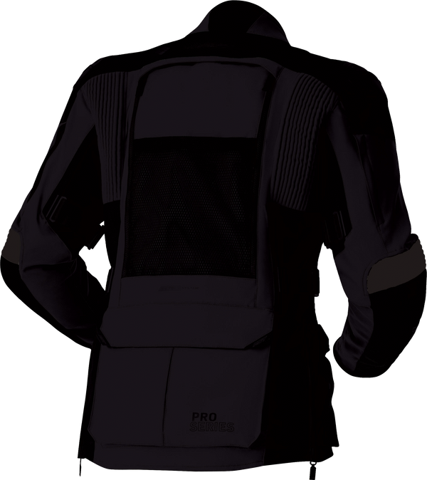 WOMENS PS ADVENTURE D3O JACKET BLACK TEXTILE