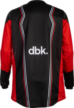 KINETIC DBK JERSEY BLACK/RED/WHITE