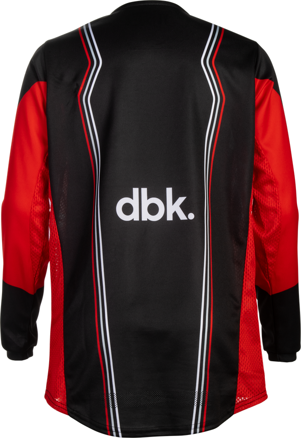 KINETIC DBK JERSEY BLACK/RED/WHITE