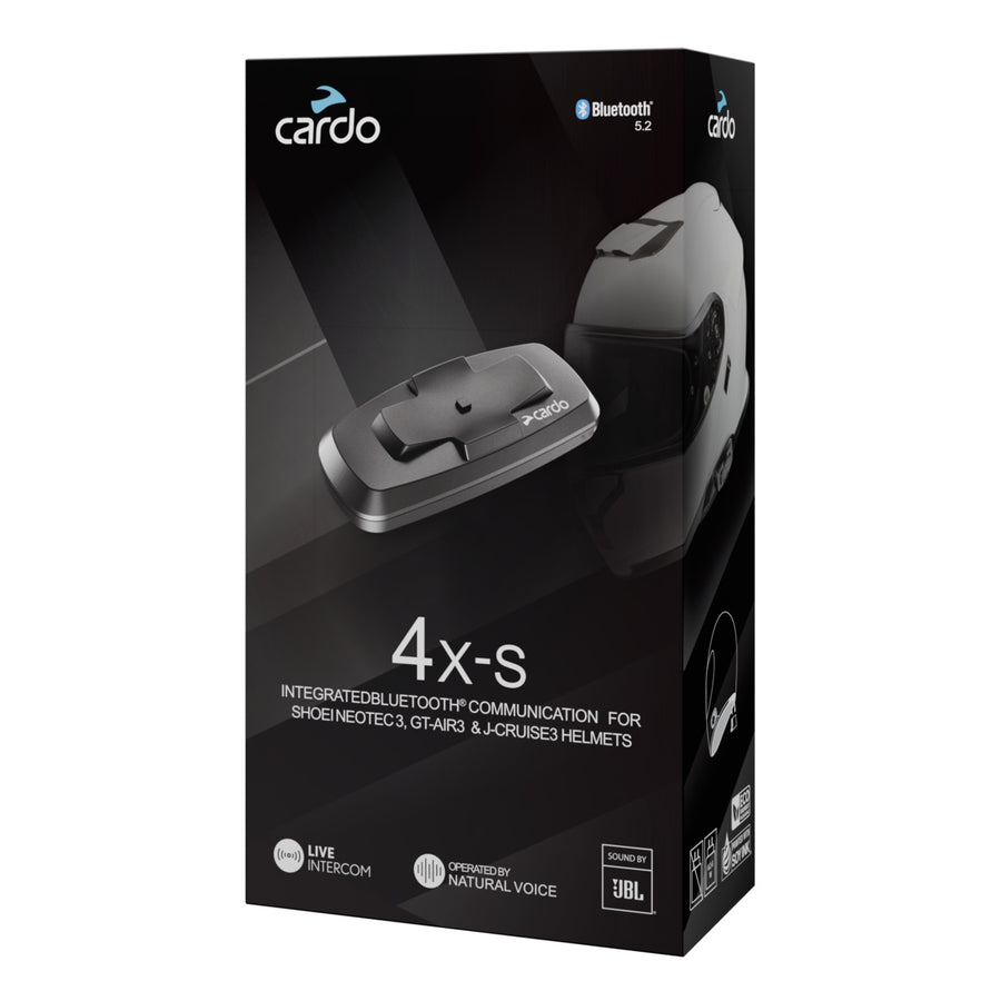 CARDO 4X-S SHOEI