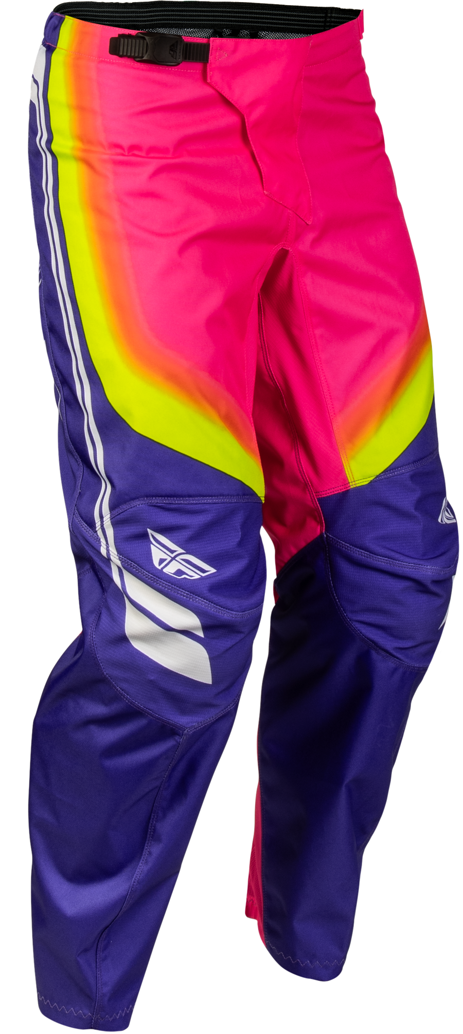 F-16 RAZE PANTS PURPLE/PINK/YELLOW SZ 28