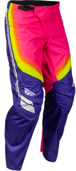 F-16 RAZE PANTS PURPLE/PINK/YELLOW SZ 46