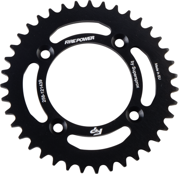 REAR SPROCKET ALUMINUM 39T BLK | FPA-1214-39-BLK