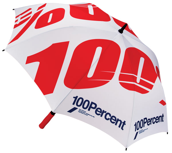 100% STRIKE UMBRELLA WHITE