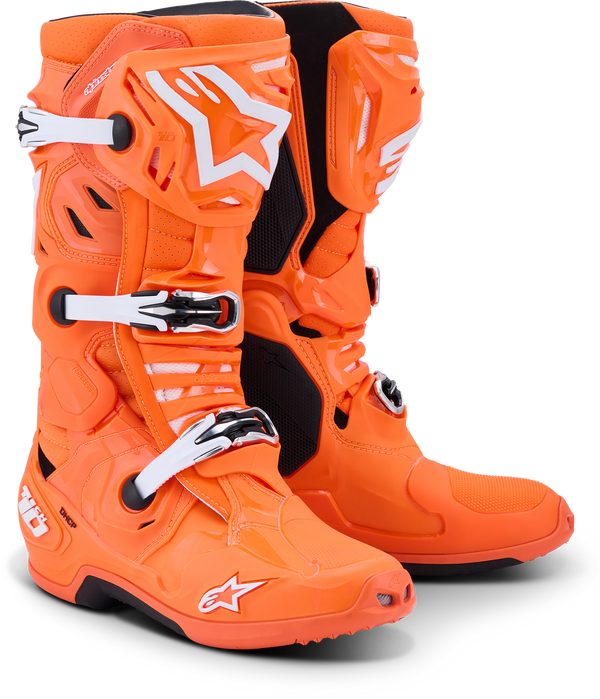TECH 10 SUPERVENTED ORANGE FLUO/BLACK/WHITE 8 | 2010520-4512-8