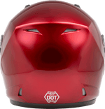 OF-17 OPEN-FACE HELMET CANDY RED XL